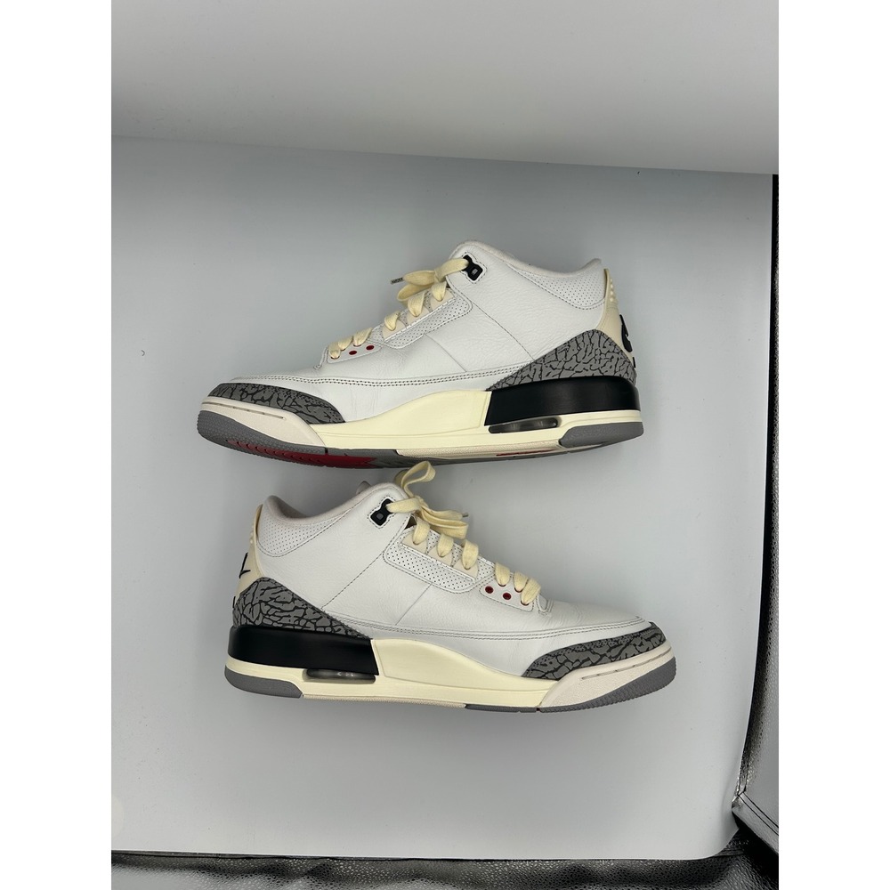 Air Jordan 3 Reimagined White Cement Size 13 Lightly Worn - Picture 2 of 6